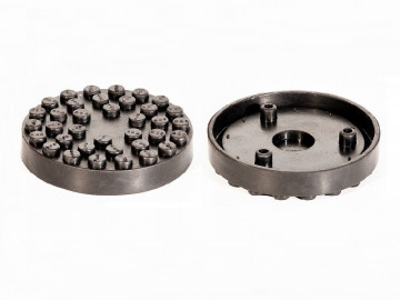 Арт. 1009К Накладка для подъемников Ravaglioli (max) Корд. А - 145 мм В - 135 мм Н - 25 мм h - 10 мм Вес - 240 гр