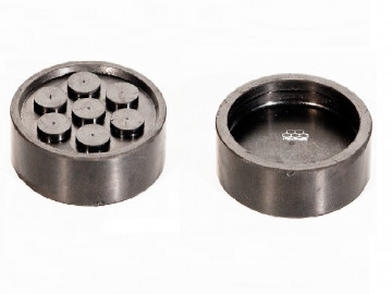 Арт. 1015К Накладка для подъемников Nussbaum Усиленная,  Корд. А - 130 мм В - 120 мм Н - 30 мм h - 14 мм Вес - 200 гр