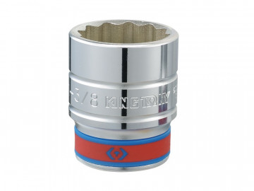 Головка торцевая стандартная двенадцатигранная 3/4&quot, 2&1/4, дюймовая KING TONY 633072S