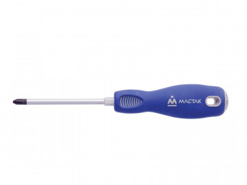 Отвёртка крестовая Phillips 3х200 мм, держатель МАСТАК 041-03201H