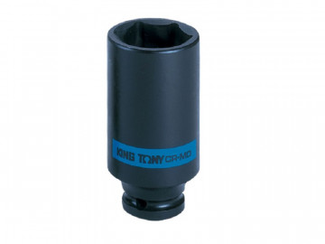 Головка торцевая ударная глубокая шестигранная 1/2&quot, 28 мм KING TONY 443528M