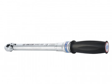 Динамометрический ключ 1/2", 80-400 Нм, для левой и правой резьбы, футляр KING TONY 34462-4DG