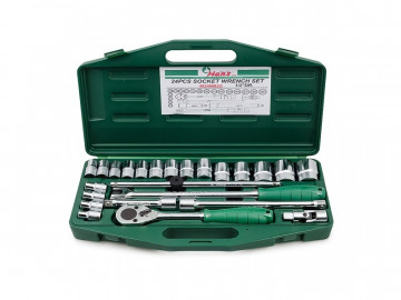 Комплект 6-гр головок 8-32мм 24 предм Hans 4624MB2G