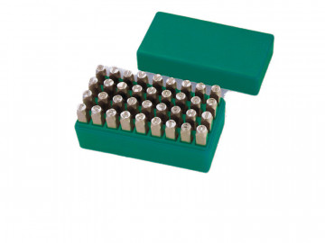 Набор клейм букв и цифр 36 предметов Hans 561501-364