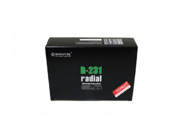 Кордовый термопластырь 110x155мм 10шт. ROSSVIK R-231