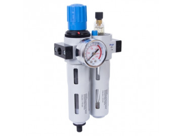 Фильтр влагоотделитель с редуктором и лубрикатор 1/4, 16 бар МАСТАК 690-21