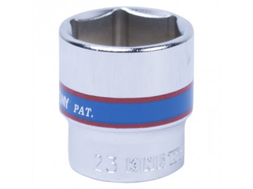 Головка торцевая стандартная шестигранная 3/8, 23 мм KING TONY 333523M