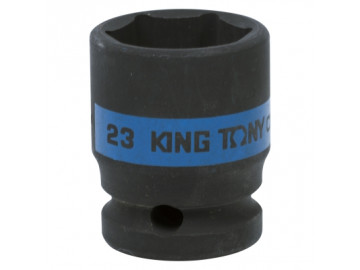 Головка торцевая ударная шестигранная 1/2, 23 мм KING TONY 453523M