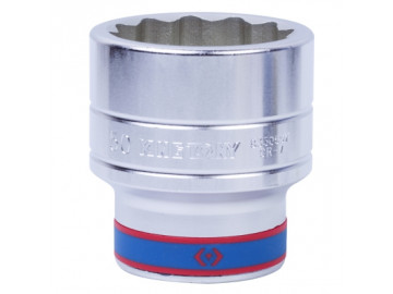 Головка торцевая стандартная двенадцатигранная 1, 50 мм KING TONY 833050M