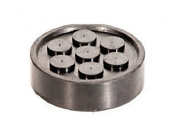 Арт. 1007 Накладка для подъемников ДАРЗ А-130 мм В-115 мм Н-30 мм h-10 мм Вес-300 гр