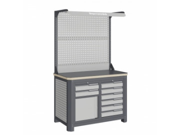 Верстак слесарный MCN 1252.S69-2F