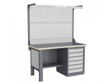 Верстак слесарный FBK 1551.16.3-2F