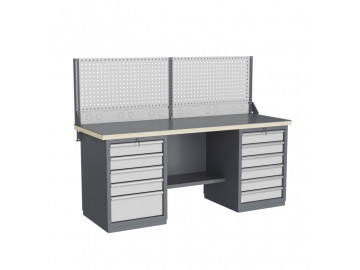 Верстак слесарный FBK 205.56.4-1R