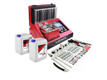 Установка для тестирования и очистки форсунок FSI, GDI и MPI Launch CNC-605A GDI LNC-104