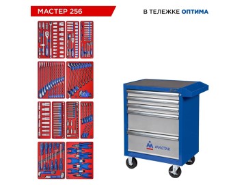 Набор инструментов 256 предметов, 