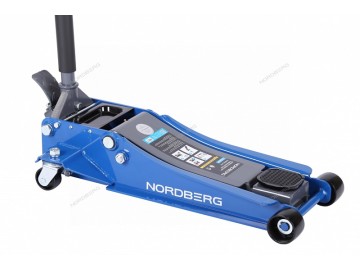 Домкрат подкатной 4 т, низкий подхват, педаль Nordberg N32039